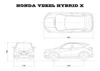 HONDA VEZEL HYBRID X(dwg)