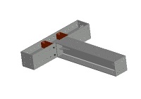 3D支保工　H300-腹起し補強金物