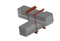 3D支保工　H350-交叉部ﾋﾟｰｽ