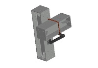 3D支保工　H350-締付用Uﾎﾞﾙﾄ