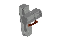 3D支保工　H350-ブラケット